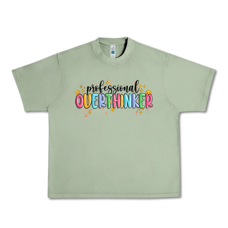 Professional Overthinker Urban Heavy Tee by MaliasSmallBusiness | Teevron