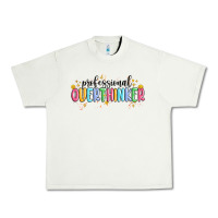 Pistachio professional overthinker Urban Heavy Tee - MaliasSmallBusiness