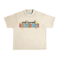 Sandshell professional overthinker Urban Heavy Tee - MaliasSmallBusiness