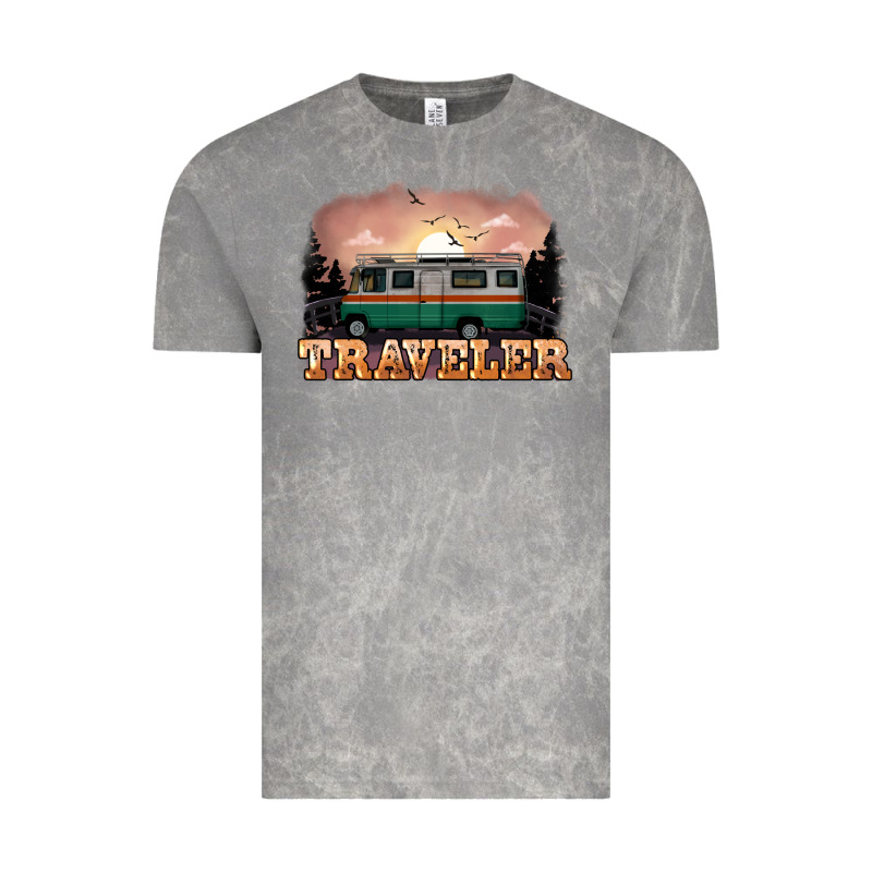 Traveler Vintage Tee by NancyCooperArtShop | Teevron