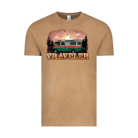Vintage Camel traveler Vintage Tee - NancyCooperArtShop