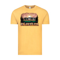 Vintage Mustard traveler Vintage Tee - NancyCooperArtShop