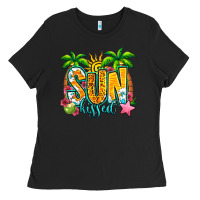 Black sun kissed summer Ladies Tee - Jasminsmagicworld