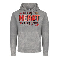 Cloud Rock i wear my heart on my sleeve Vintage Hoodie - MaliasSmallBusiness