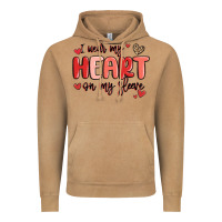 Vintage Camel i wear my heart on my sleeve Vintage Hoodie - MaliasSmallBusiness