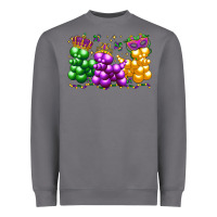 Storm mardi gras bead dogs Heavyweight Sweatshirt - LillyAllenDesigns