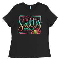 Black stay salty matthew 5 13 summer Ladies Tee - Jasminsmagicworld