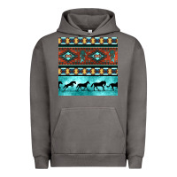 Pigment Tornado native american aztec seamless pattern Urban Hoodie - BundleAndBundleShop