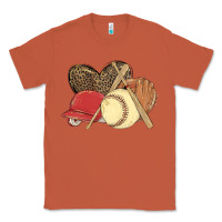 Copper softball Classic Tee - MaliasSmallBusiness