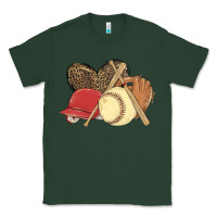 Sports Green softball Classic Tee - MaliasSmallBusiness