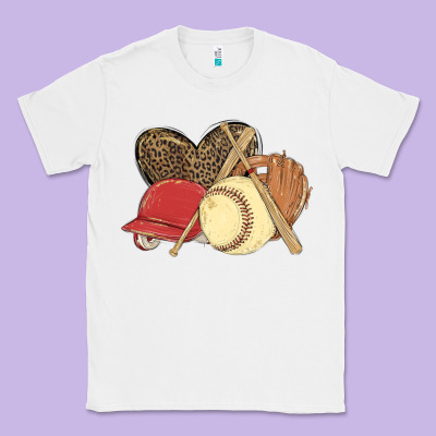 Softball Classic Tee Designed By Maliassmallbusiness