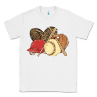 White softball Classic Tee - MaliasSmallBusiness