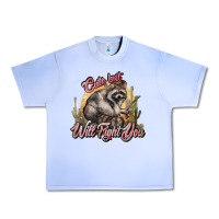 Grape Ice cute but will fight you racoon western Urban Heavy Tee - NancyCooperArtShop