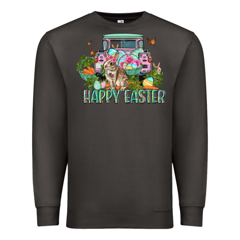 Happy Easter Day Premium Sweatshirt by CowGirlArtShop | Teevron