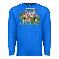 True Royal Happy Easter Day Premium Sweatshirt - CowGirlArtShop