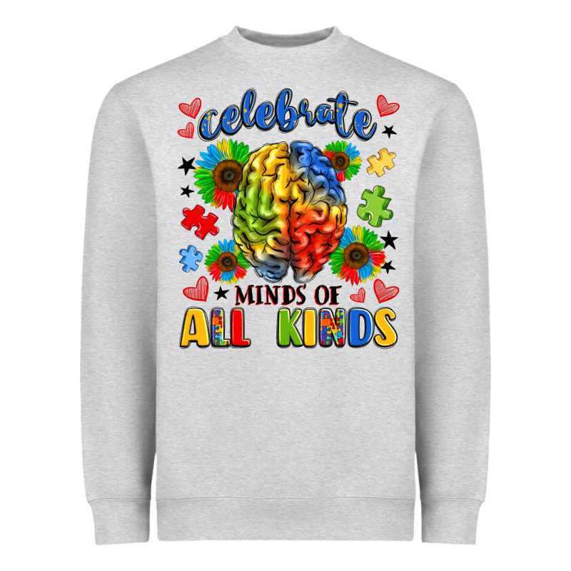 Celebrate Neurodiversity Heavyweight Sweatshirt by LillyAllenDesigns | Teevron