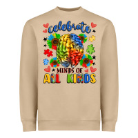 Mushroom celebrate neurodiversity Heavyweight Sweatshirt - LillyAllenDesigns