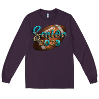 Plum american football senior 2023 Long Sleeve Tee - BundleAndBundleShop