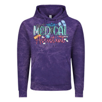 Cloud Purple medical assistant nurse Vintage Hoodie - MaliasSmallBusiness