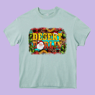 Desert Darlin Heavy Core Tee Designed By Jahusdesignshop
