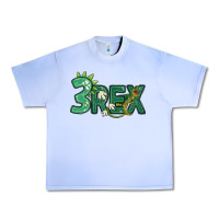 Grape Ice three rex Urban Heavy Tee - MaliasSmallBusiness