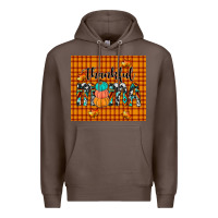 Coffee thankful tumbler Premium Hoodie - JahusDesignShop