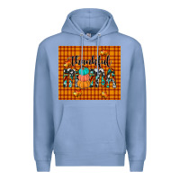 Colony Blue thankful tumbler Premium Hoodie - JahusDesignShop