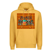 Mustard thankful tumbler Premium Hoodie - JahusDesignShop