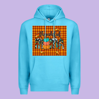 Thankful Tumbler Premium Hoodie Designed By Jahusdesignshop