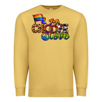Antique Gold Western choose love Premium Sweatshirt - CowGirlArtShop