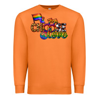 Carrot Western choose love Premium Sweatshirt - CowGirlArtShop