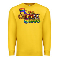 Lemon Western choose love Premium Sweatshirt - CowGirlArtShop