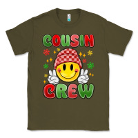 Army Green cousin crew Classic Tee - MaliasSmallBusiness