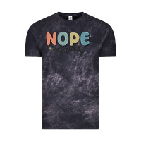 Cloud Black nope not today Vintage Tee - MaliasSmallBusiness