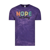 Cloud Purple nope not today Vintage Tee - MaliasSmallBusiness