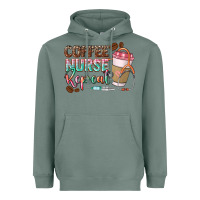 Coffee Nurse Repeat Heavyweight Hoodie | Teevron