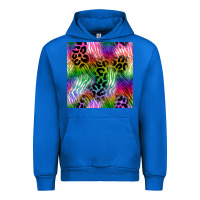 Cobalt neon safari seamless pattern 2 Urban Hoodie - BundleAndBundleShop