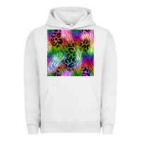 Pigment Lunar Rock neon safari seamless pattern 2 Urban Hoodie - BundleAndBundleShop