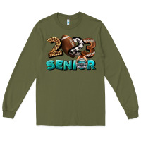 Army Green American Football Senior 2023 Long Sleeve Tee - BundleAndBundleShop