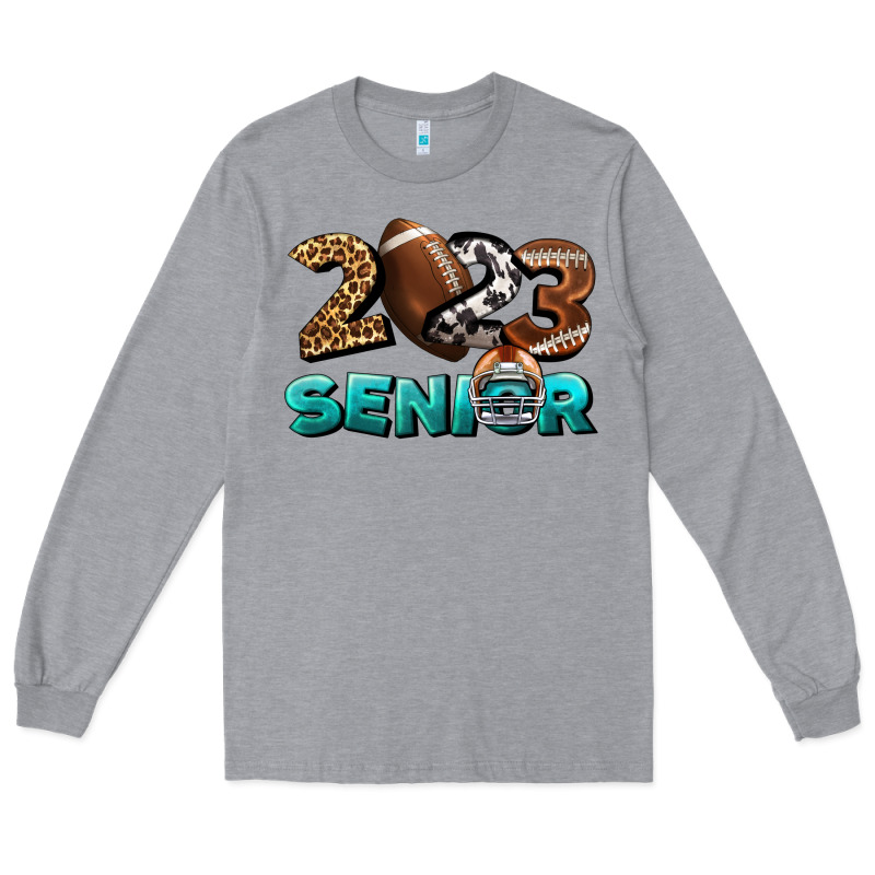 American Football Senior 2023 Long Sleeve Tee by BundleAndBundleShop | Teevron