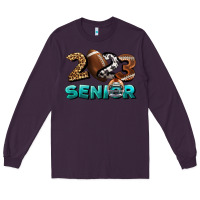 Plum American Football Senior 2023 Long Sleeve Tee - BundleAndBundleShop