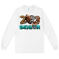 White American Football Senior 2023 Long Sleeve Tee - BundleAndBundleShop