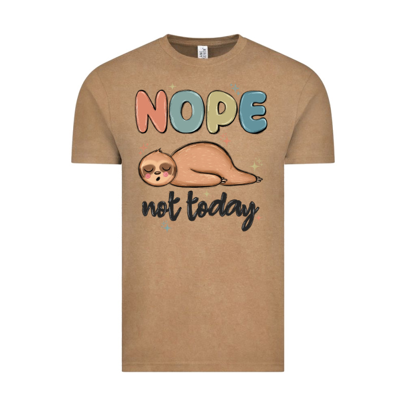 Nope Not Today Vintage Tee by MaliasSmallBusiness | Teevron