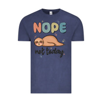 Vintage Denim nope not today Vintage Tee - MaliasSmallBusiness