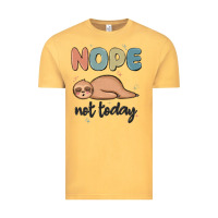 Vintage Mustard nope not today Vintage Tee - MaliasSmallBusiness