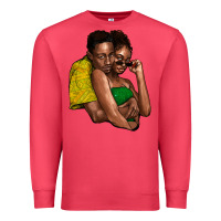 Cardinal Black couple Premium Sweatshirt - HowdyJamesFarm