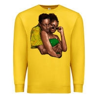 Lemon Black couple Premium Sweatshirt - HowdyJamesFarm