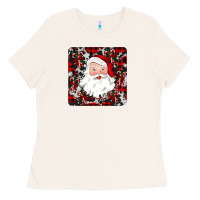 Bone santa christmas coaster Ladies Tee - JahusDesignShop