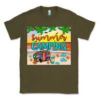 Army Green summer camping Classic Tee - JahusDesignShop