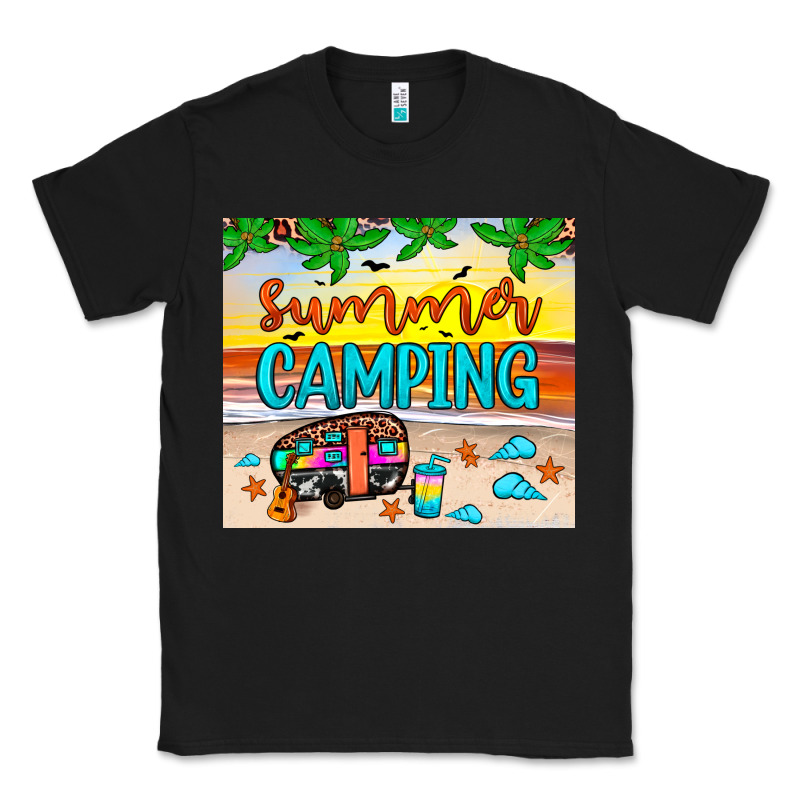 Summer Camping Classic Tee by JahusDesignShop | Teevron